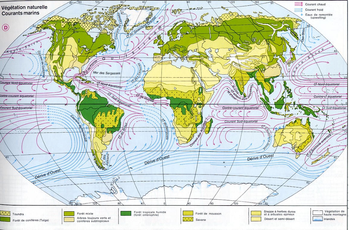 Cartograffr Carte Monde Toutes Les Cartes Des Climats