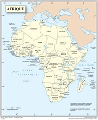 grande carte Afrique