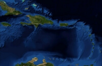 photo satellite Antilles