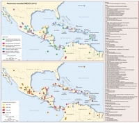 Carte UNESCO Caraïbes