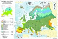 carte Europe climats détaillés