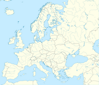 Cartographie européenne grand fond de carte vierge avec les fleuves
