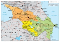 Carte Caucase Sud