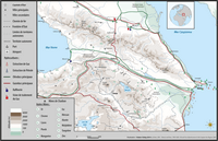 grande carte Caucase ville