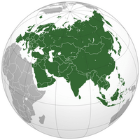 Carte Eurasie localisation