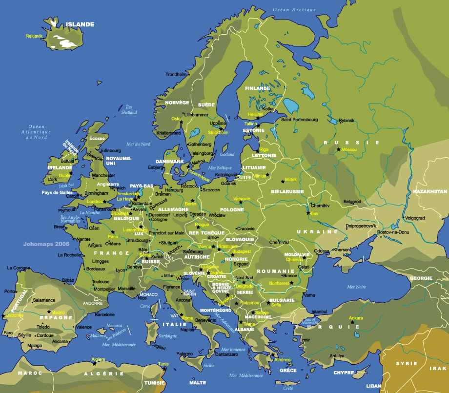 Cartograffr Les Cartes Des Continents Leurope Page 4