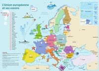 Carte de l'Europe avec les capitales à placer