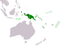 Carte Mélanésie localisation