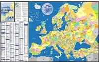 Illustration européenne régions pays