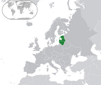 Carte pays baltes