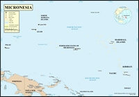 Carte région Micronésie localisation
