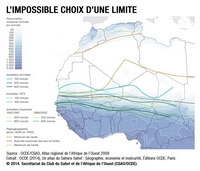 Carte pluviométrie précipitations Sahel
