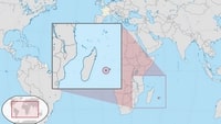 carte Réunion localisation océan Indien