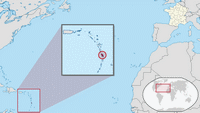 carte Martinique localisation océan Atlantique