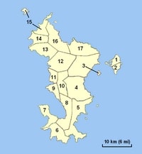 carte Mayotte communes