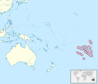 Carte de la Polynésie française avec les archipels et la localisation