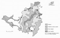 carte Saint-Martin type de végétation