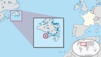carte Saint-Pierre-Et-Miquelon localisation dans le monde