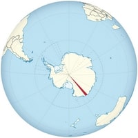 Carte Terre Adélie TAAF Antarctique