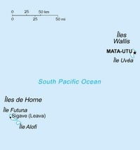 carte Wallis-et-Futuna échelle réelle