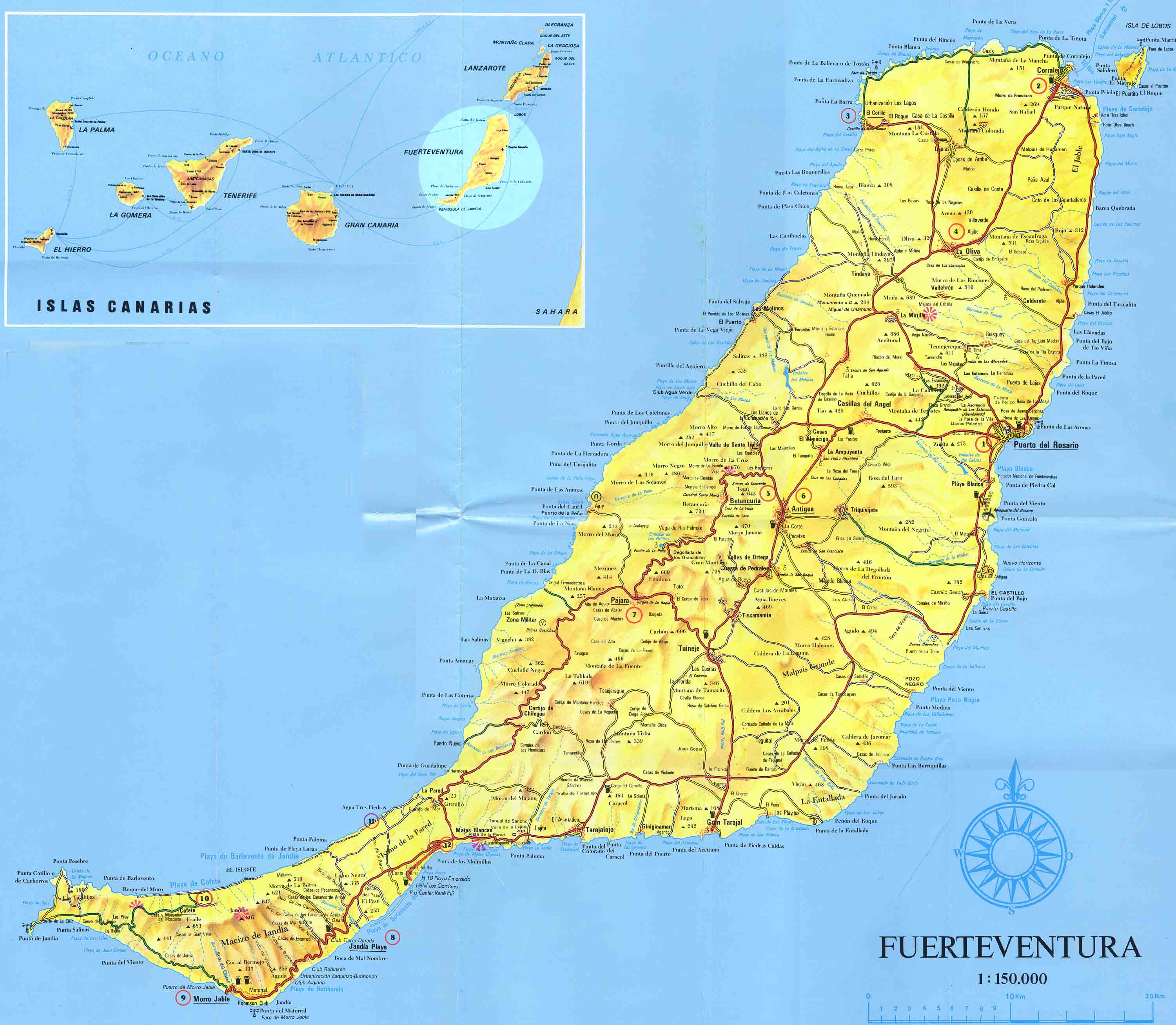 fuerteventura-sur-une-carte-du-monde