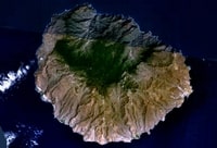 carte Gomera satellite