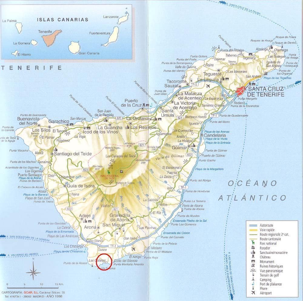 tenerife carte