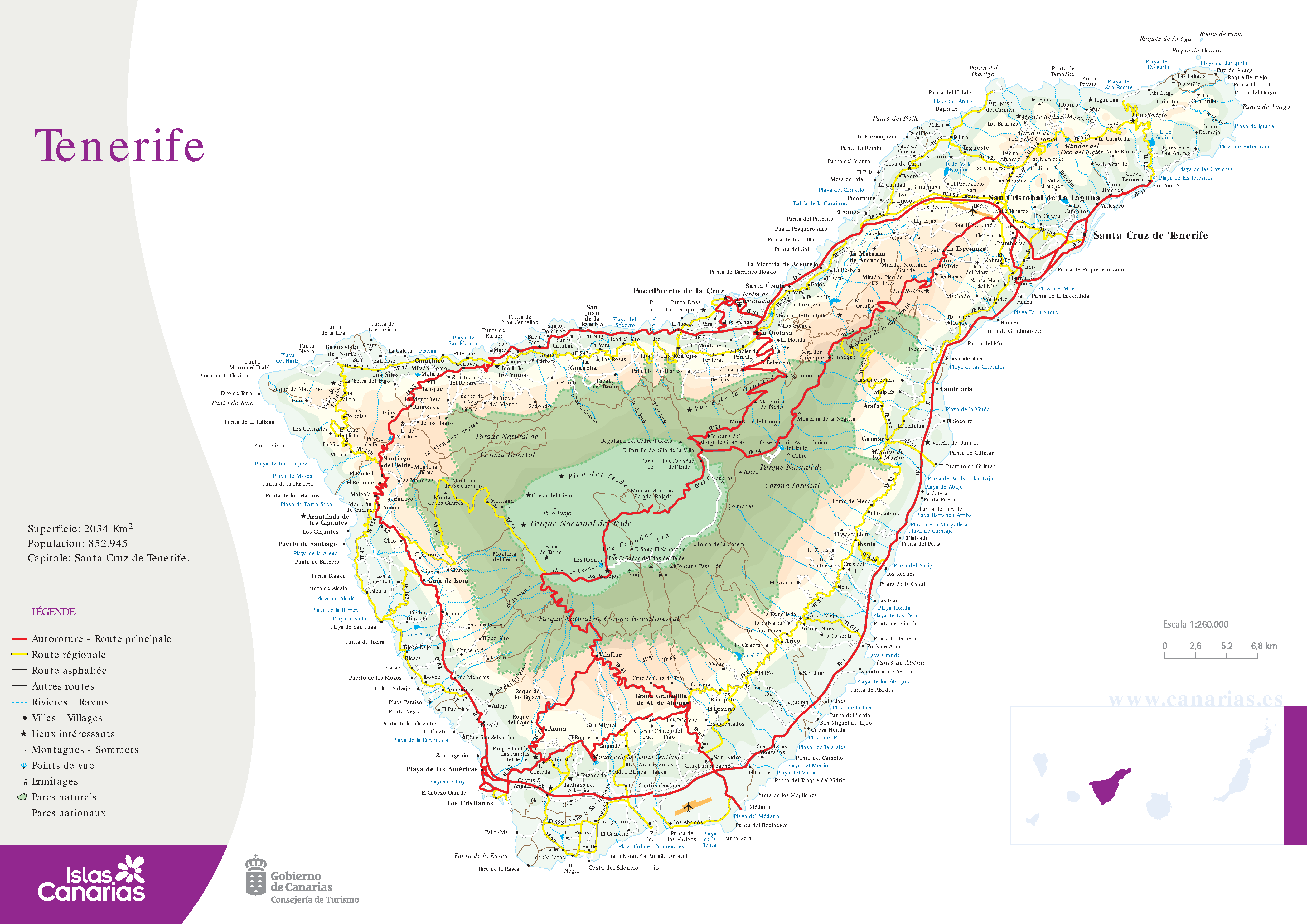 Google Maps Tenerife