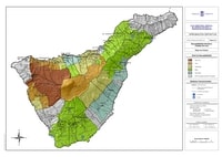 carte Tenerife géologique zones protégées