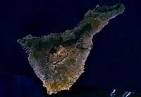 carte Tenerife satellite