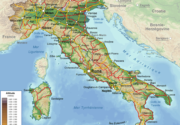 Résultat de recherche d'images pour "Italie Carte"