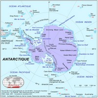 carte Antarctique