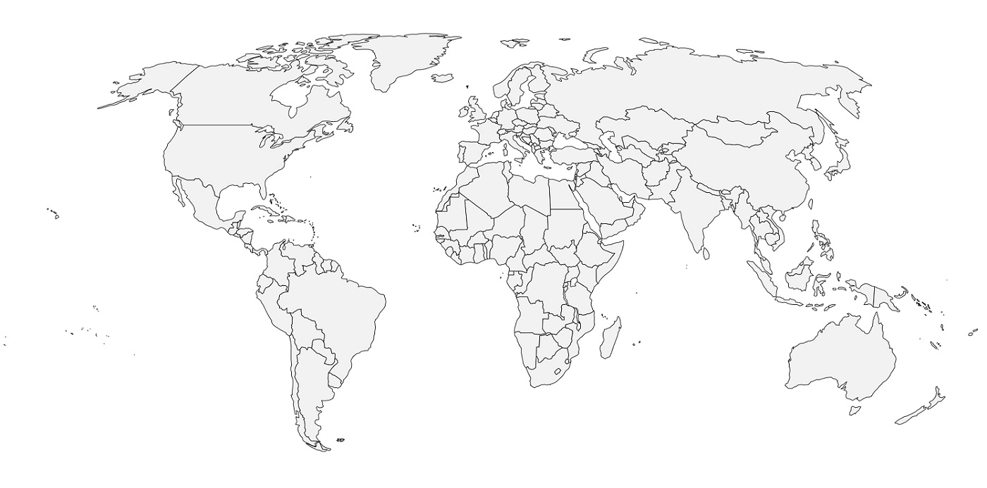 carte du monde a imprimer