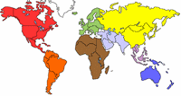 carte du monde a imprimer