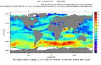 carte vitesse vents monde m/s