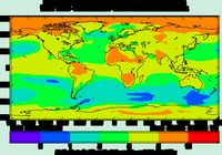 carte réchauffement climatique 50 ans