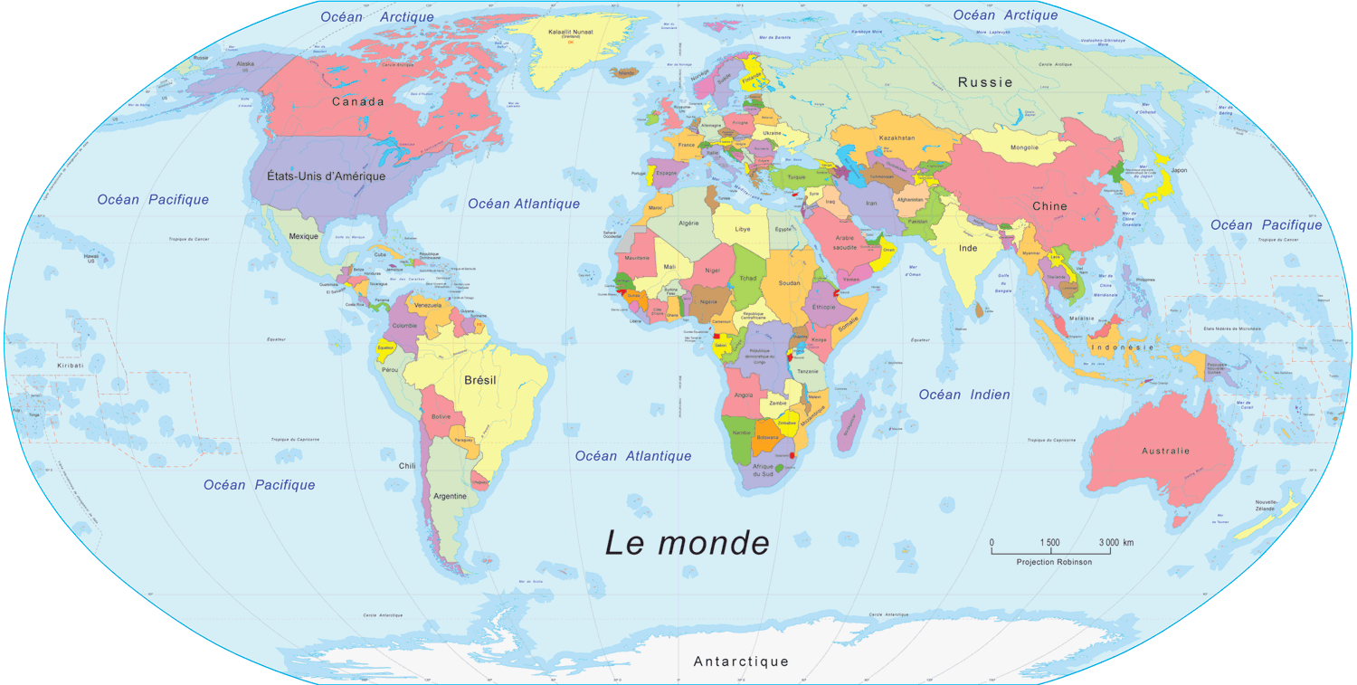 les açores carte du monde