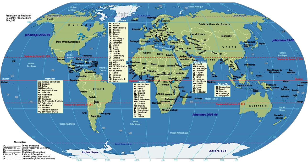 Cartes du monde : découvrez la vraie superficie des pays ! Comparez avec  notre carte interactive.