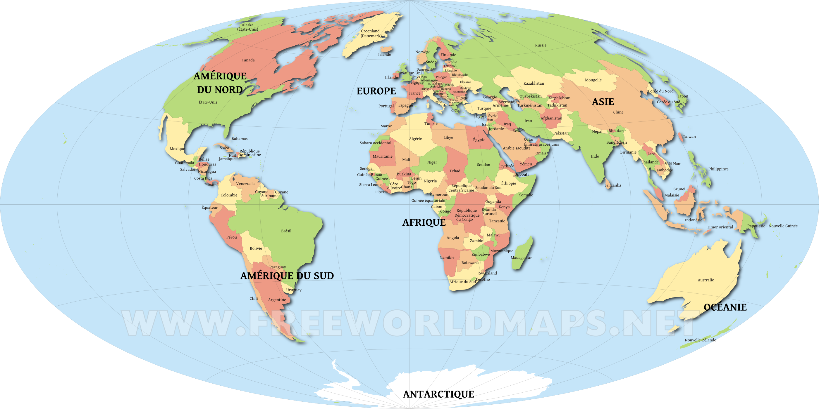 carte-du-monde-etats