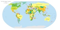 carte du monde noms originaux pays