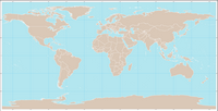 Fond de carte du monde avec les frontières