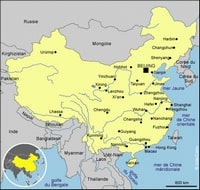 carte Chine