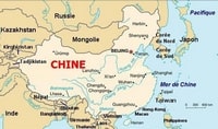 carte Chine villes