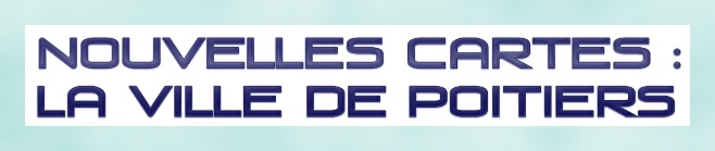 Nouvelles carte de la ville de Poitiers