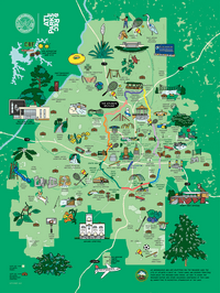 Carte Atlanta touristique