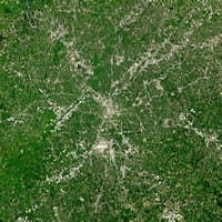 Atlanta image satellite