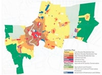 carte Bangkok utilisation des terres