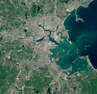 Image satellite Boston