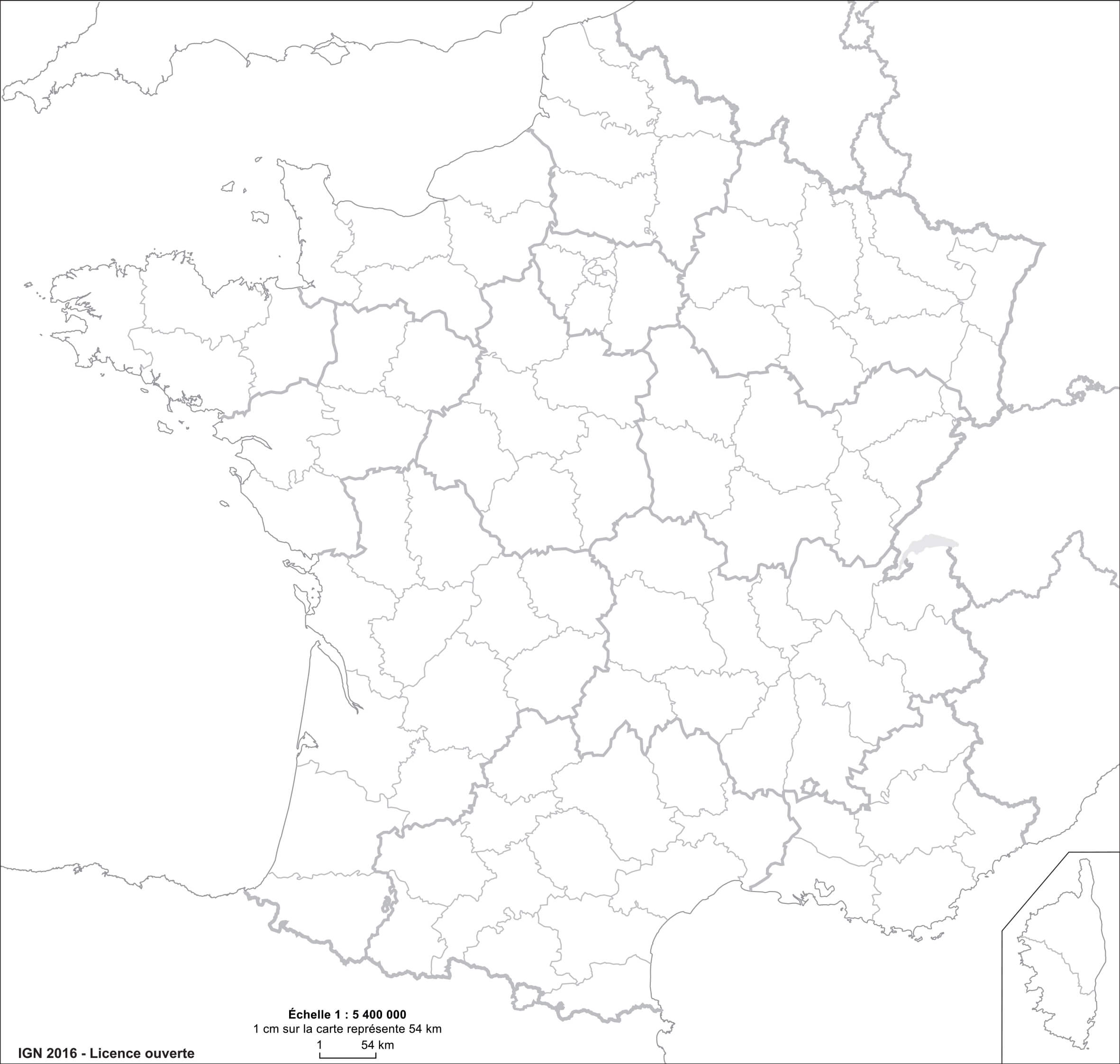 Carte De La France Avec Les Villes Et La Capitale
