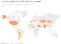 Les mesures de restriction pour les voyages des français vers l'étranger